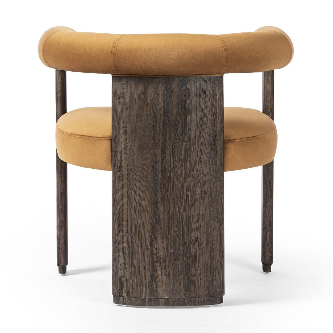 Caleb Dining Chair - Stax Rust - Brown