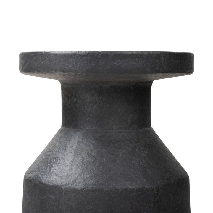 Apollo End Table - Distressed Graphite Concrete