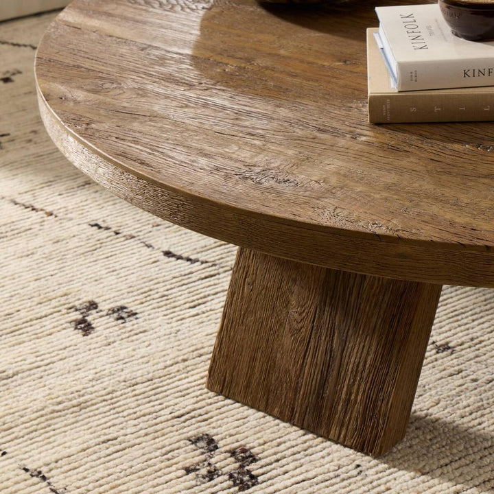 Coffee Tables Sparrow Coffee Table: Washed Old Oak Resawn