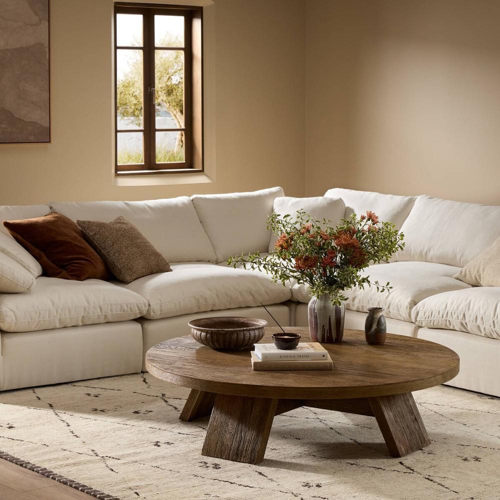 Coffee Tables Sparrow Coffee Table: Washed Old Oak Resawn