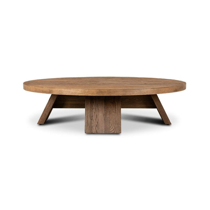 Sparrow Coffee Table: Washed Old Oak Resawn