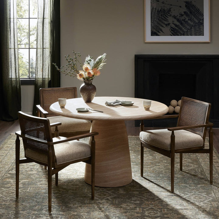 Harper Dining Table - Sand Striae