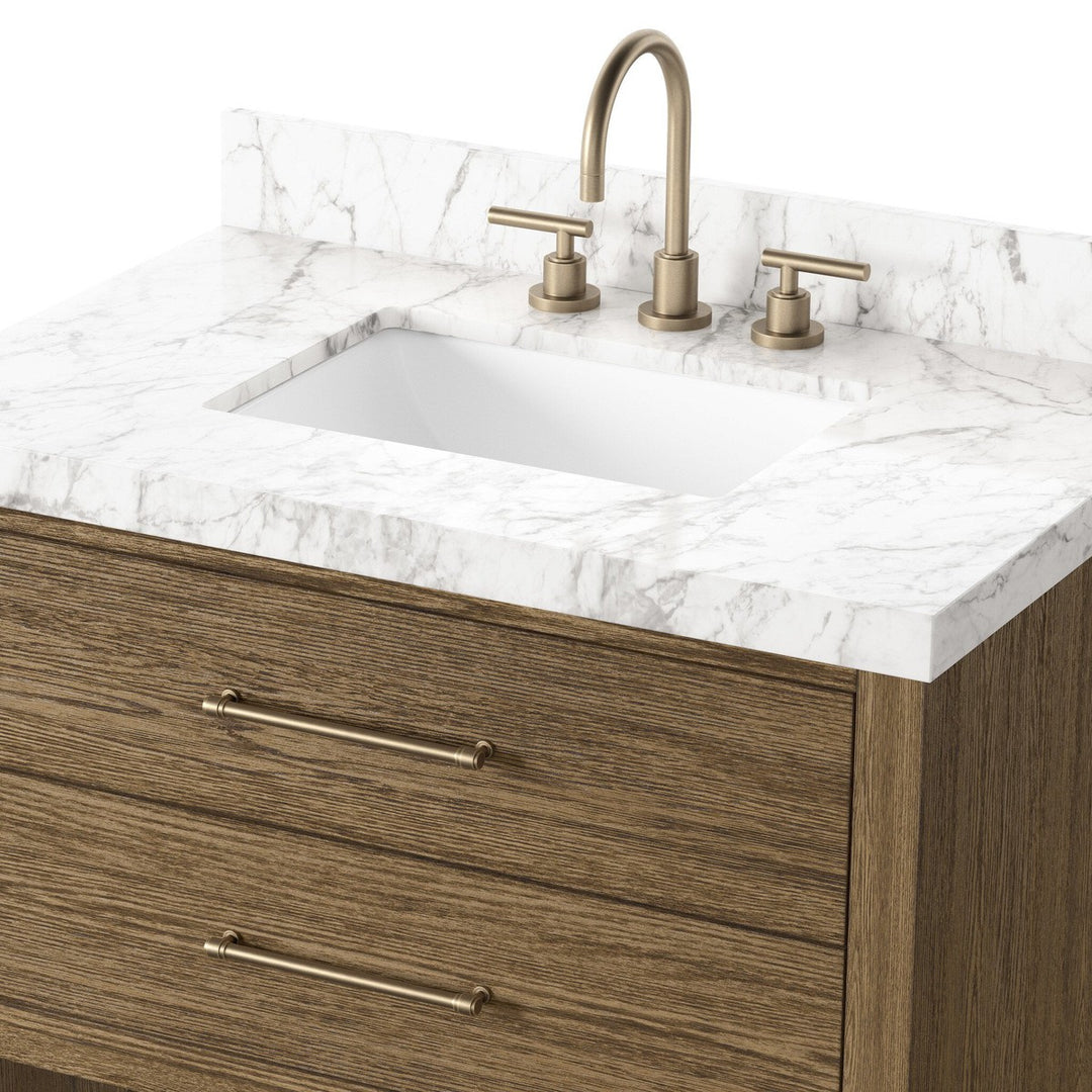 Aspen Single Vanity - Washed Natural