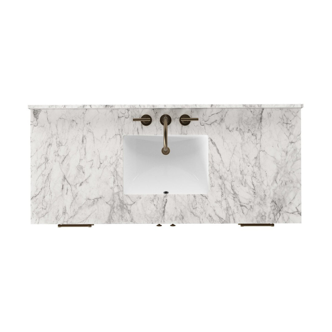 Aspen Single Wide Vanity - Washed Natural