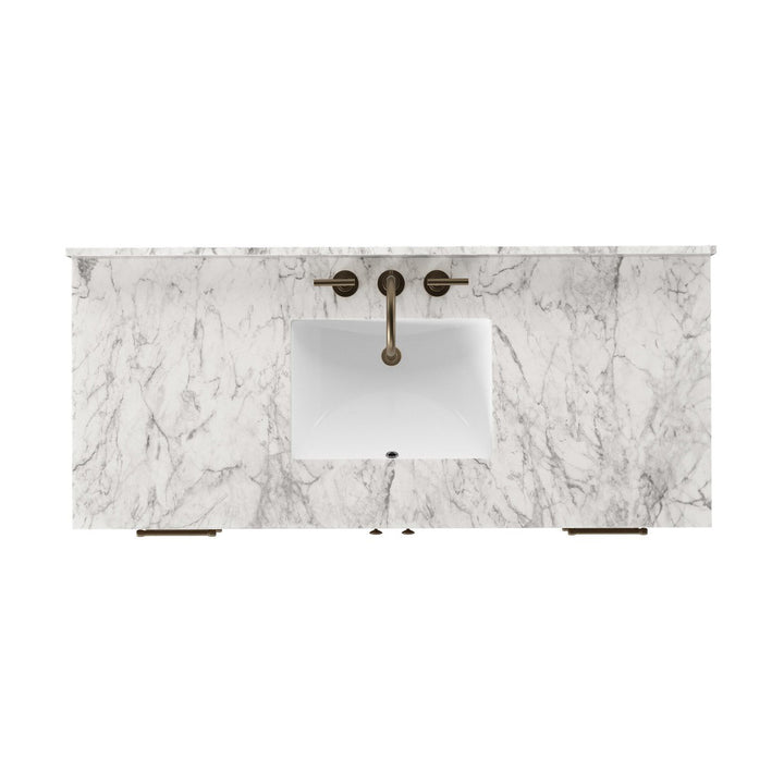 Aspen Single Wide Vanity - Washed Natural