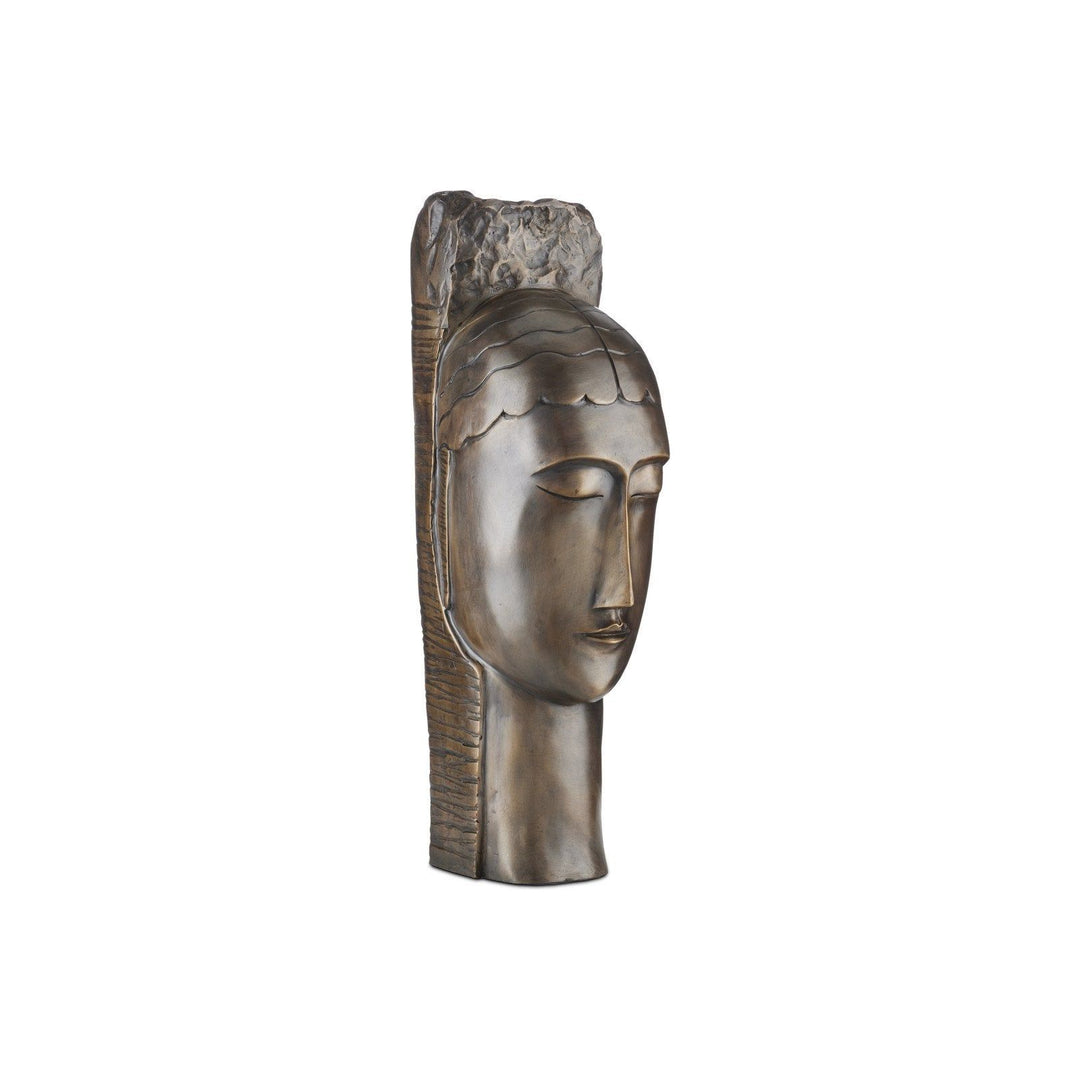 Art Deco Head Bronze