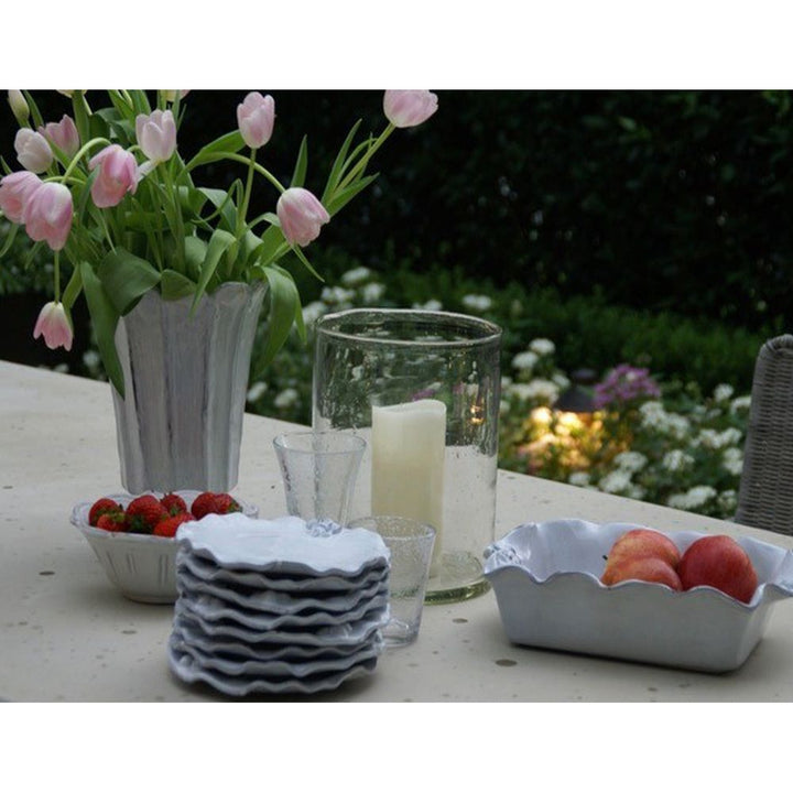 Fleur de Lis Salad/Dessert Plate, Set of 4