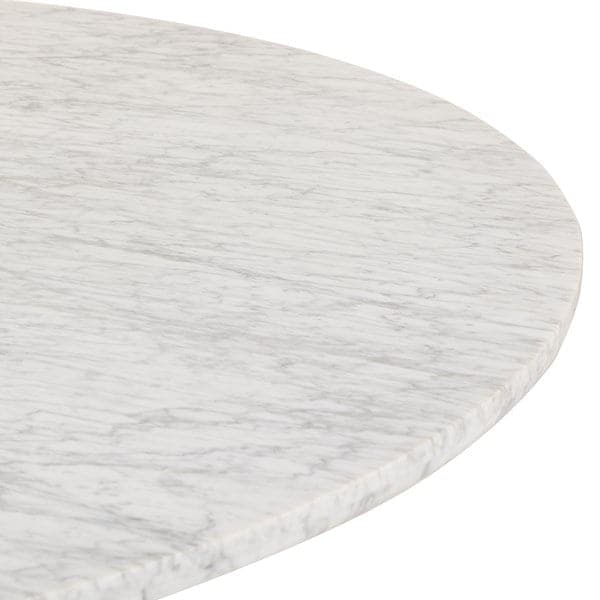 Diya Dining Table - White Carrera Marble-Four Hands-FH-240288-001-Dining Tables-3-France and Son