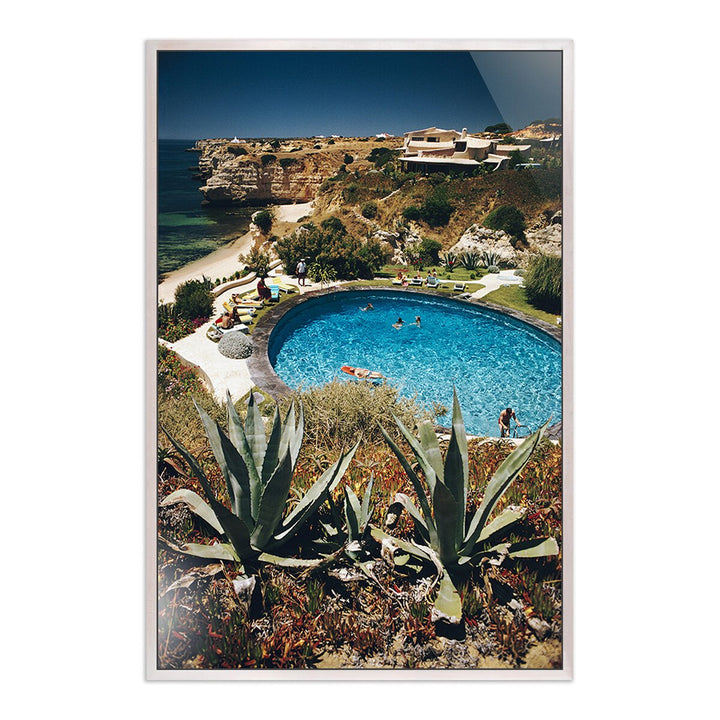 Algarve Hotel Pool By Slim Aarons - 32"X48"