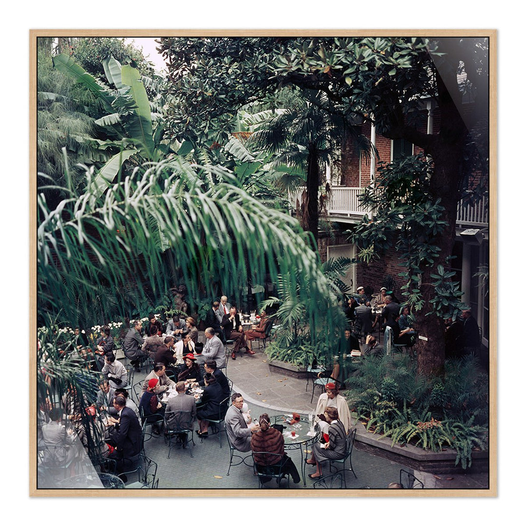 Brunch At Brennan'S By Slim Aarons - 24"X24"