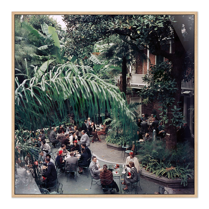 Brunch At Brennan'S By Slim Aarons - 48"X48"