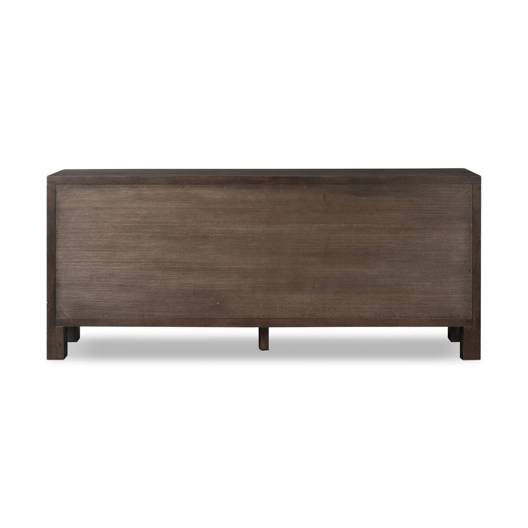 Corinne 6-Drawer Dresser - Smoke Black Oak Veneer