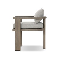 Mahina Outdoor Dining Armchair - Hayes Fog