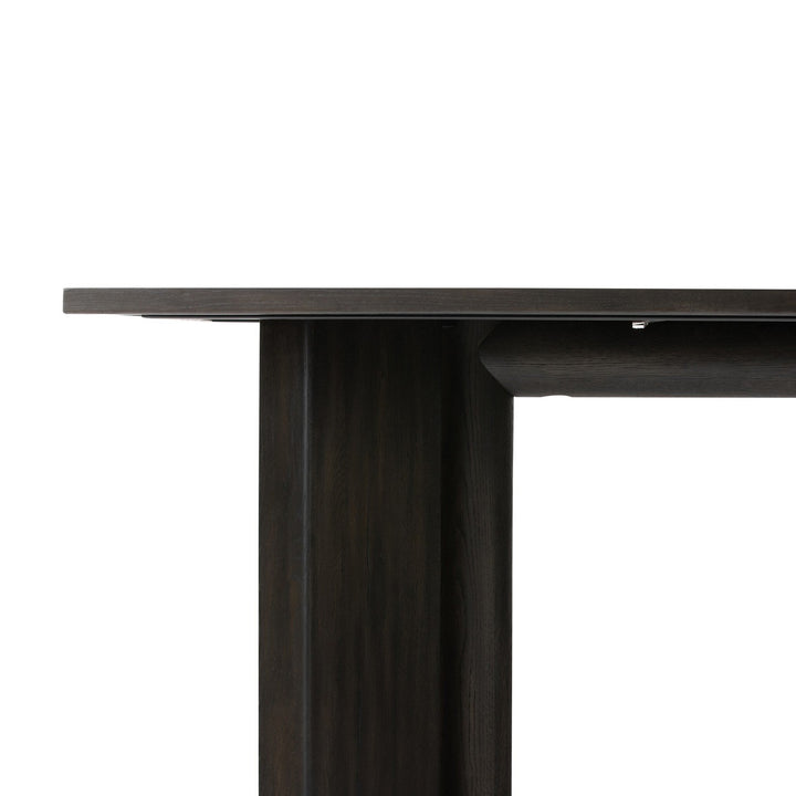 Lincoln Dining Table - Smoked Black