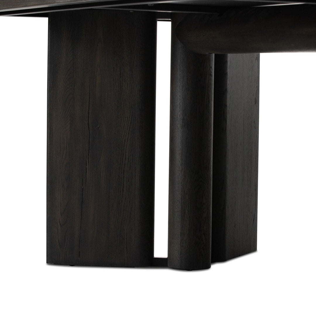 Lincoln Dining Table - Smoked Black