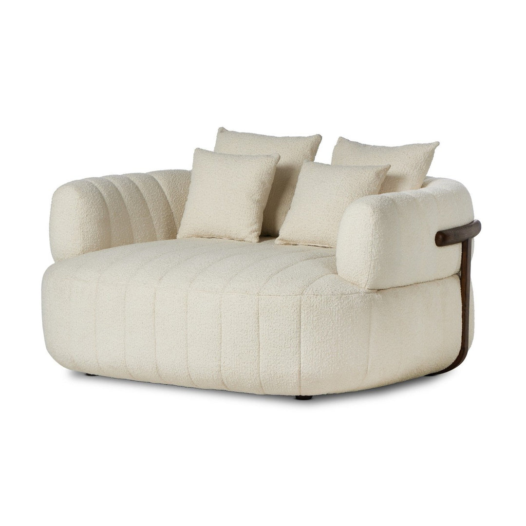 Owen Media Lounger - Altro Snow