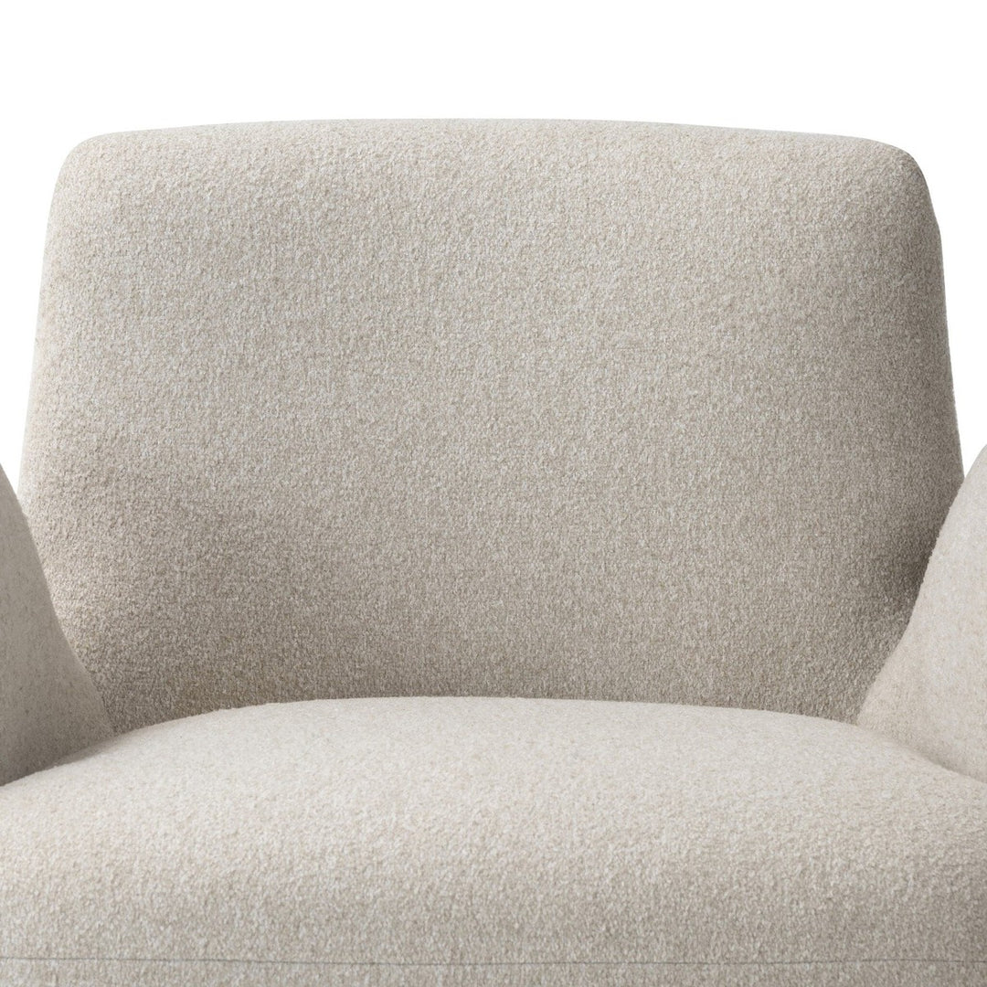 Nolan Swivel Chair - Crete Pebble