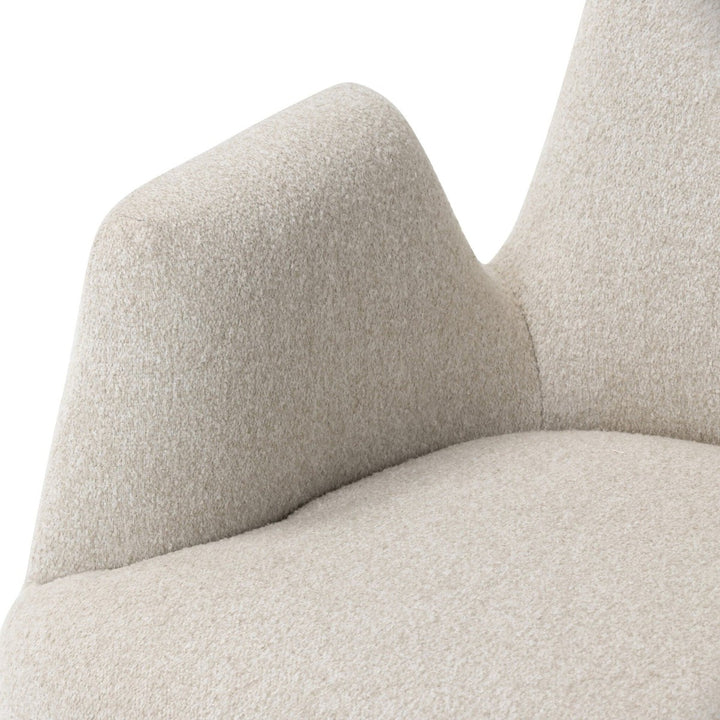 Nolan Swivel Chair - Crete Pebble