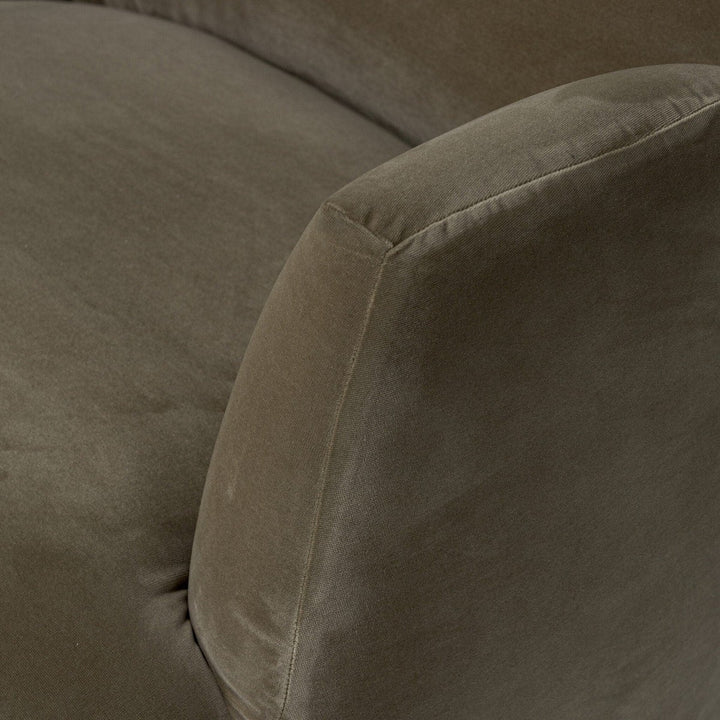 Nolan Swivel Chair - Sapphire Khaki