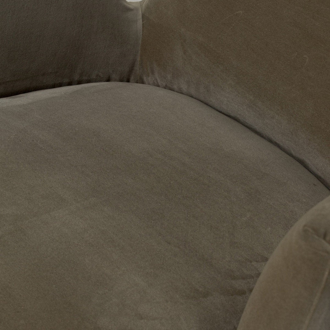 Nolan Swivel Chair - Sapphire Khaki