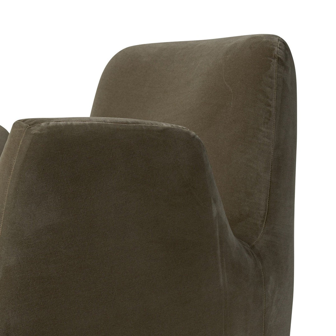 Nolan Swivel Chair - Sapphire Khaki