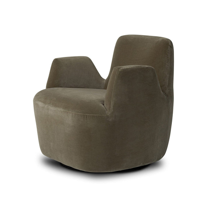 Nolan Swivel Chair - Sapphire Khaki