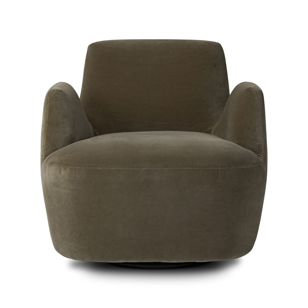 Nolan Swivel Chair - Sapphire Khaki