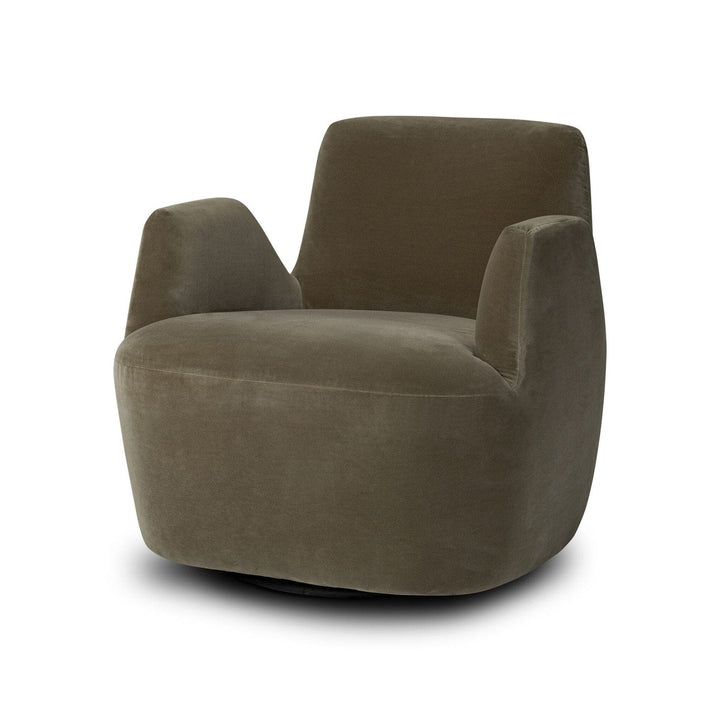 Nolan Swivel Chair - Sapphire Khaki