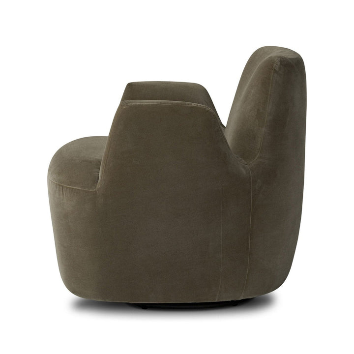 Nolan Swivel Chair - Sapphire Khaki