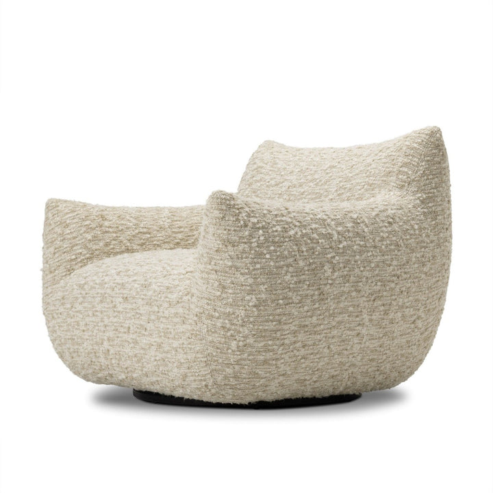 Vivian Swivel Chair - Solema Cream