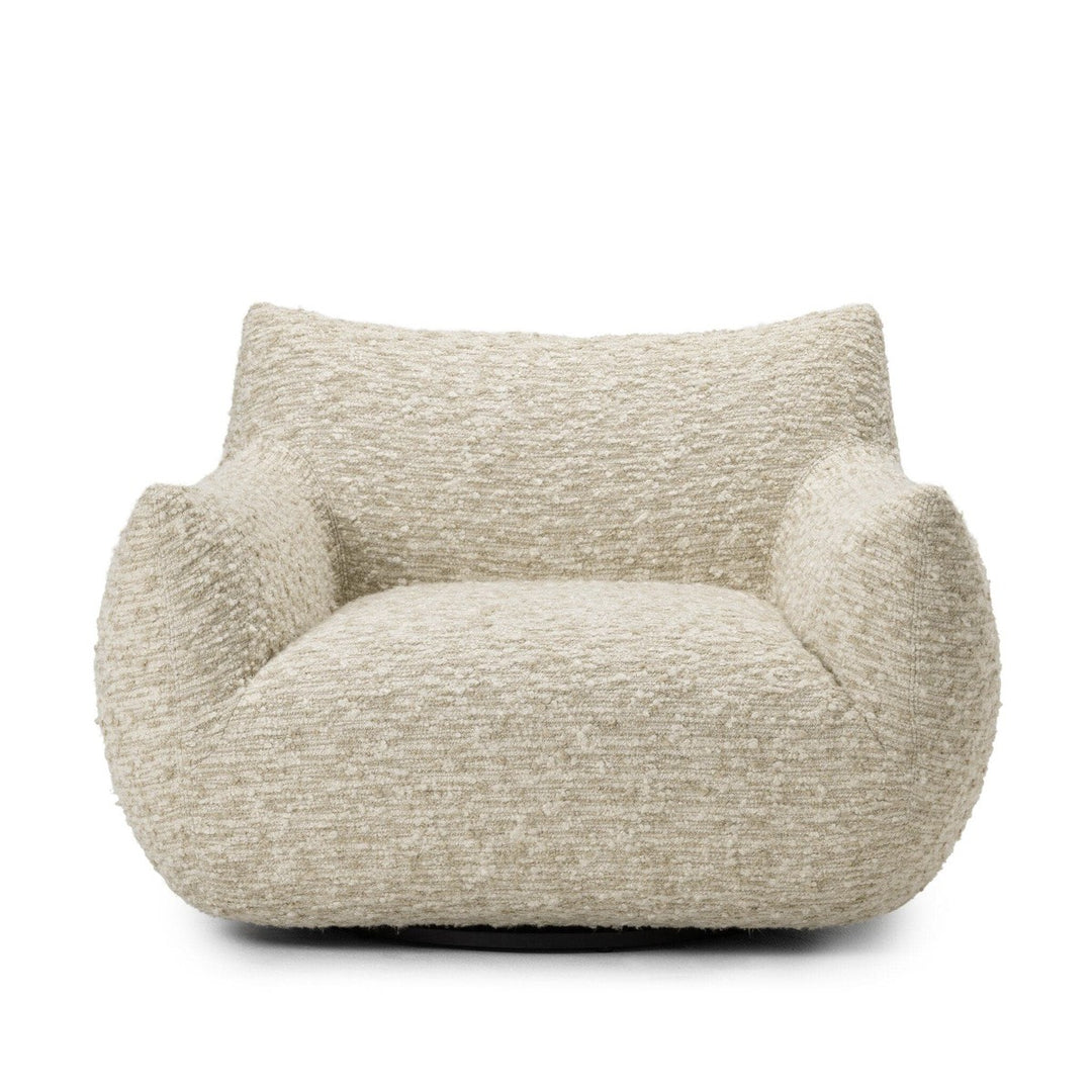 Vivian Swivel Chair - Solema Cream