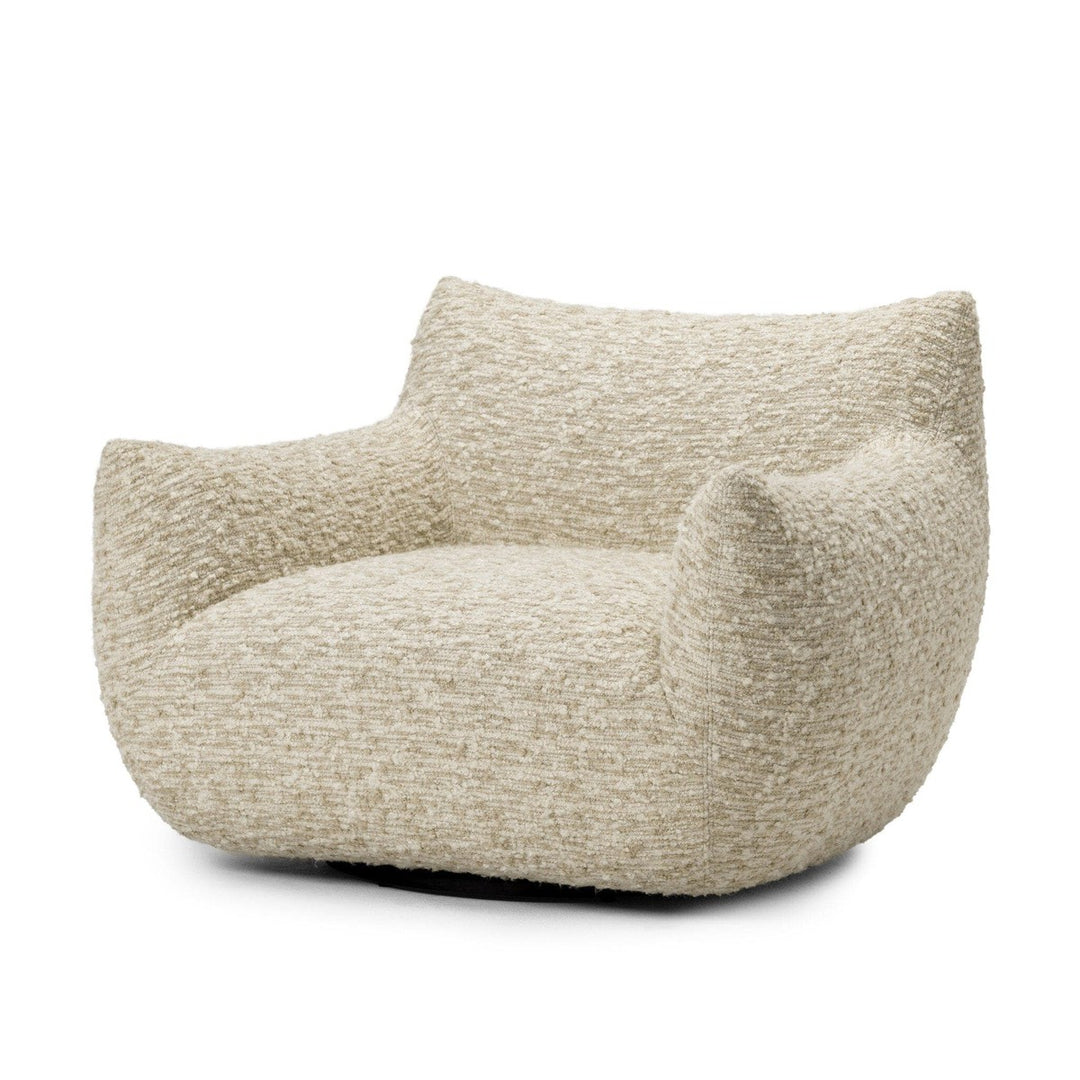 Vivian Swivel Chair - Solema Cream