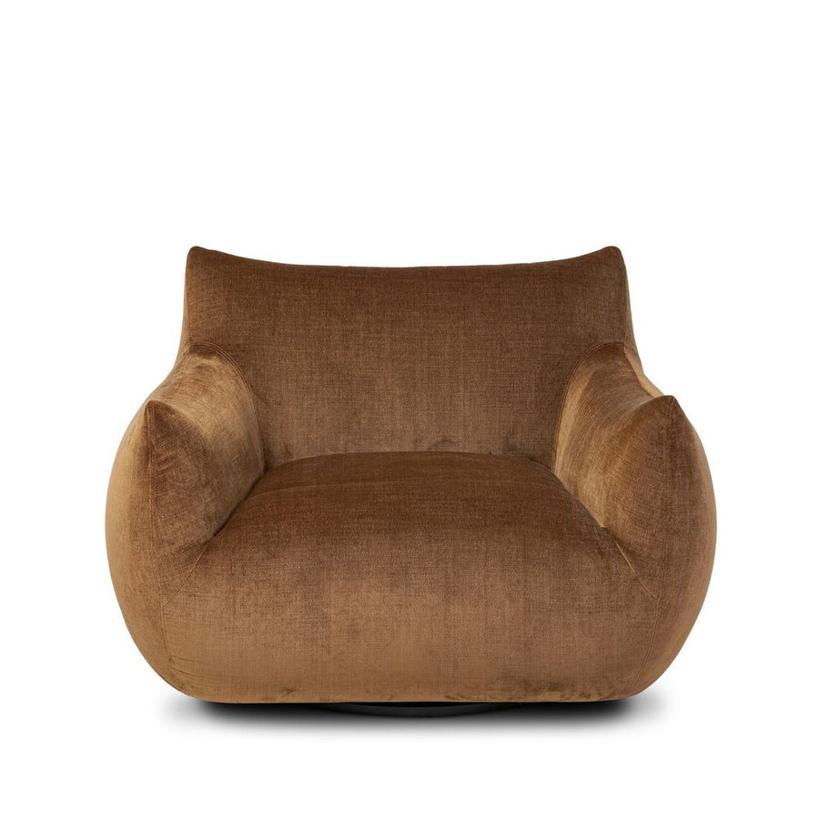 Lounge Chairs Vespera Swivel Chair - Altair Sienna