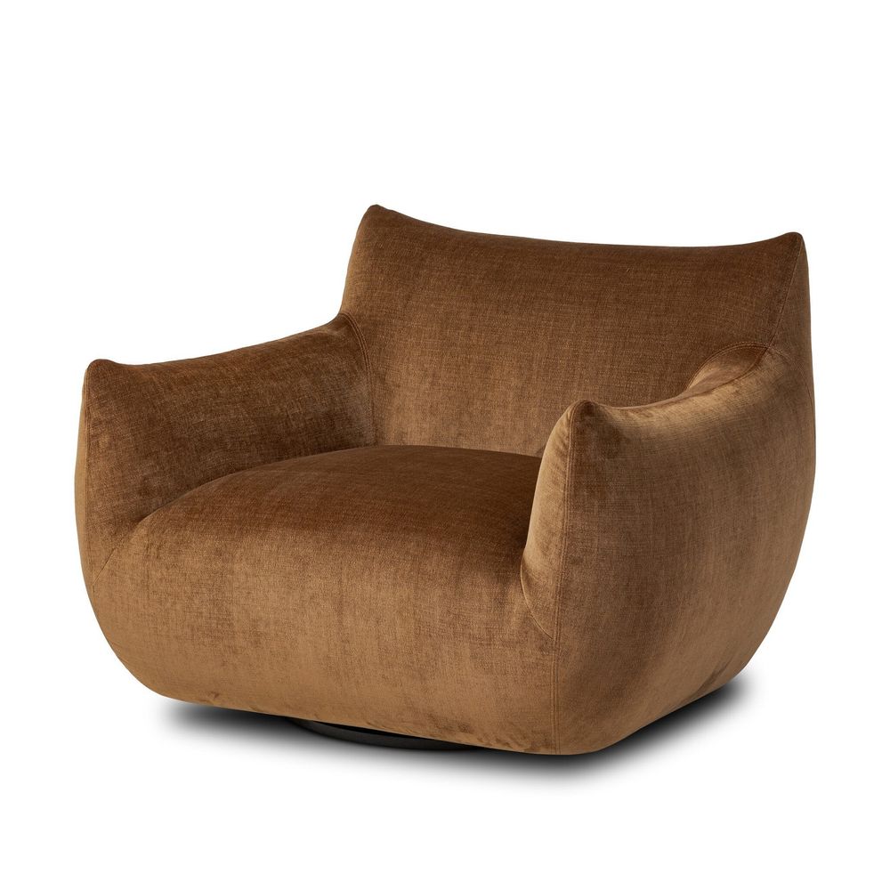 Lounge Chairs Vespera Swivel Chair - Altair Sienna