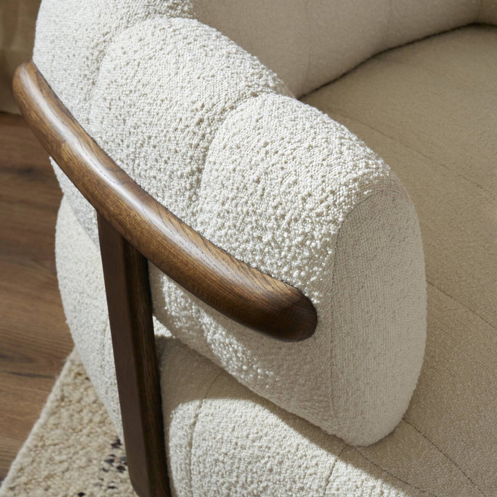 Knox Swivel Chair - Altro Snow