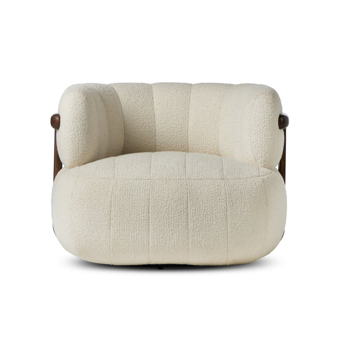 Knox Swivel Chair - Altro Snow