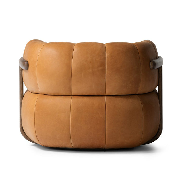 Knox Swivel Chair - Palermo Cognac