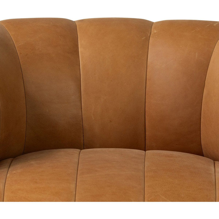 Knox Swivel Chair - Palermo Cognac