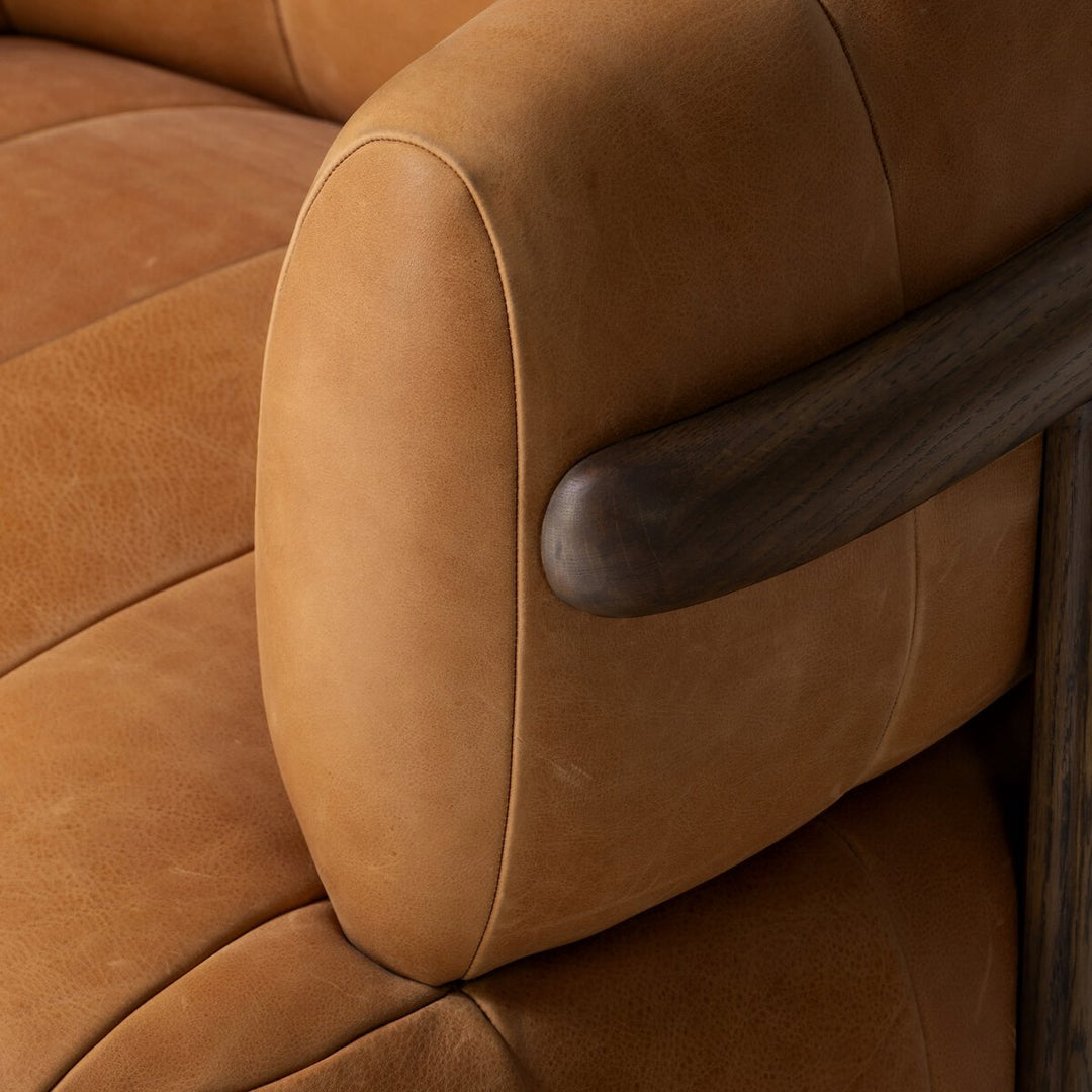 Knox Swivel Chair - Palermo Cognac