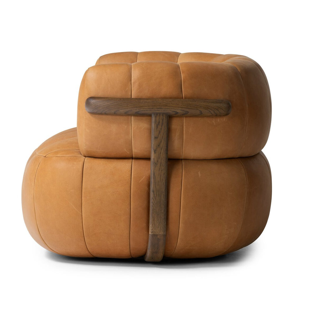 Knox Swivel Chair - Palermo Cognac