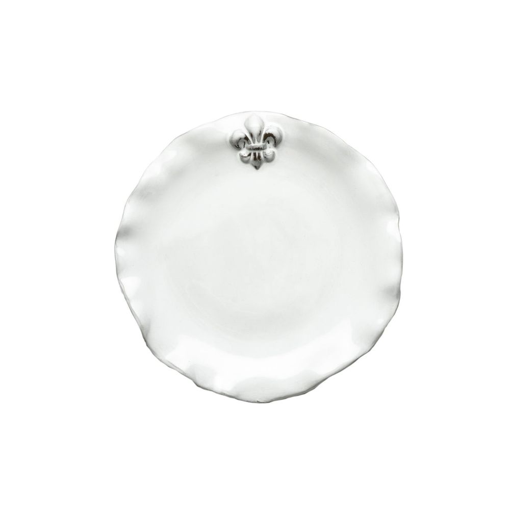 Fleur de Lis Salad/Dessert Plate, Set of 4