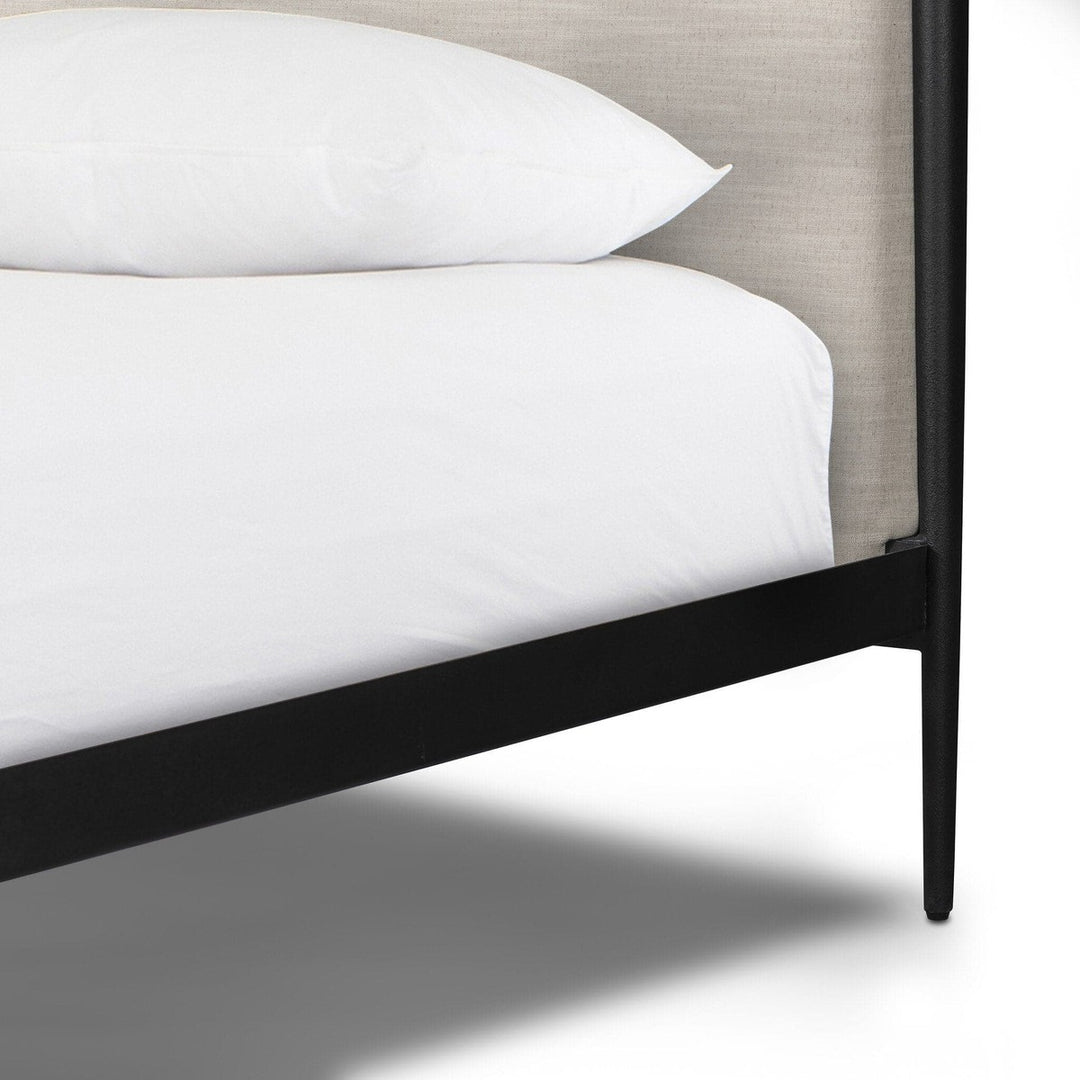 Everett Canopy Bed - Savoy Parchment - King