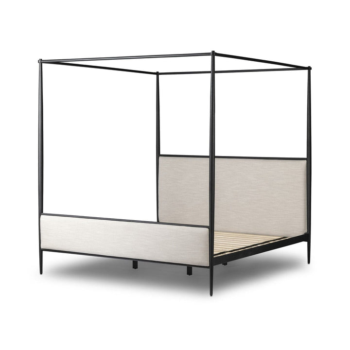 Everett Canopy Bed - Savoy Parchment - King