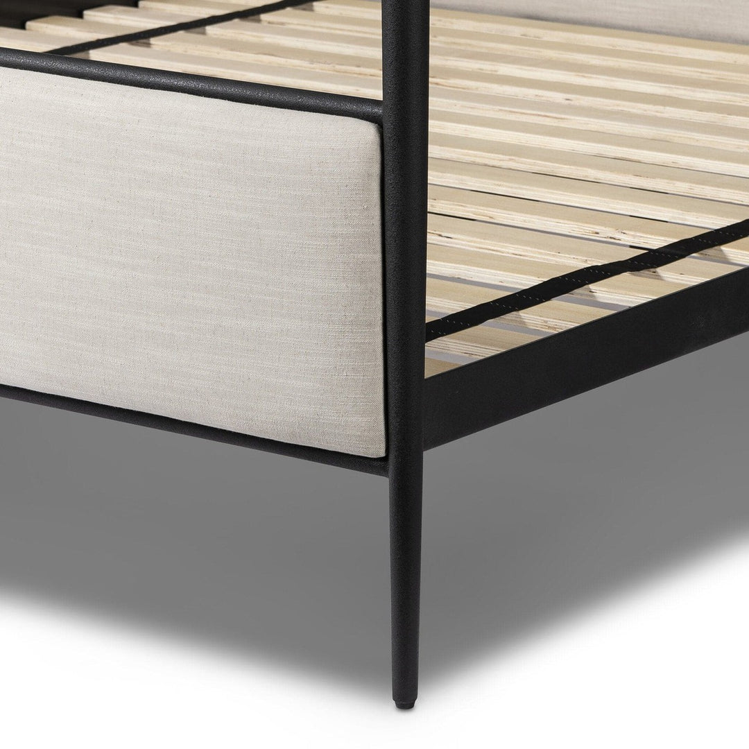 Everett Canopy Bed - Savoy Parchment - King