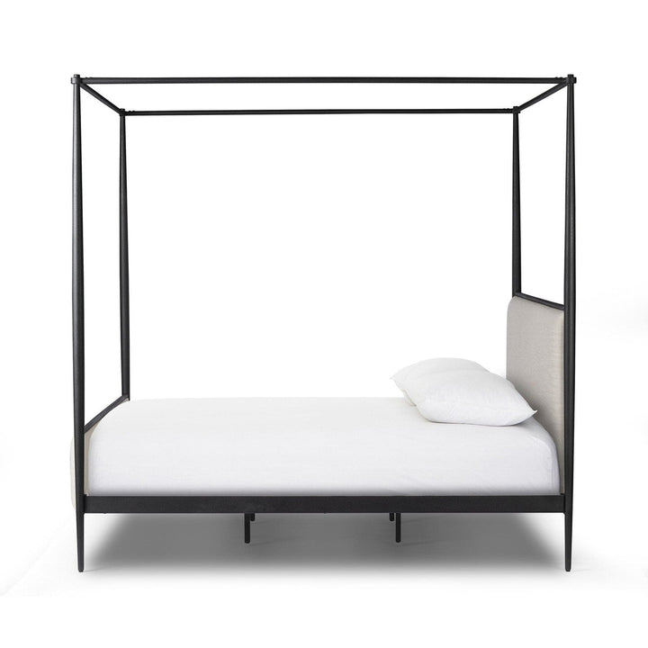 Everett Canopy Bed - Savoy Parchment - King