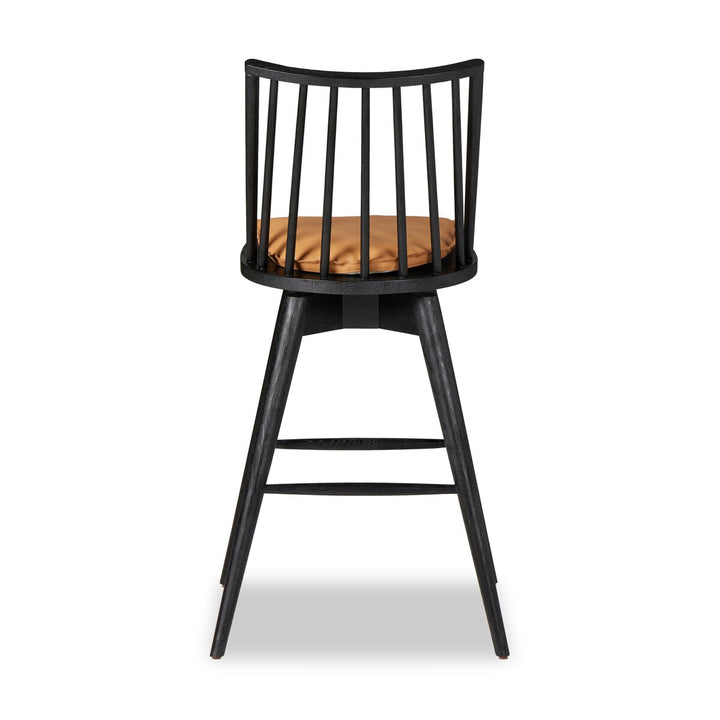 Clark Swivel Bar + Counter Stool - Whiskey Saddle - Bar