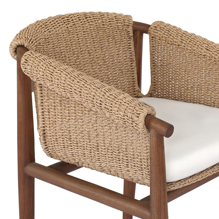 Cambrie Outdoor Dining Chair - Arashi Salt