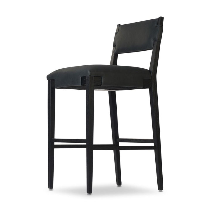 Tamari Bar + Counter Stool - Brickhouse Black