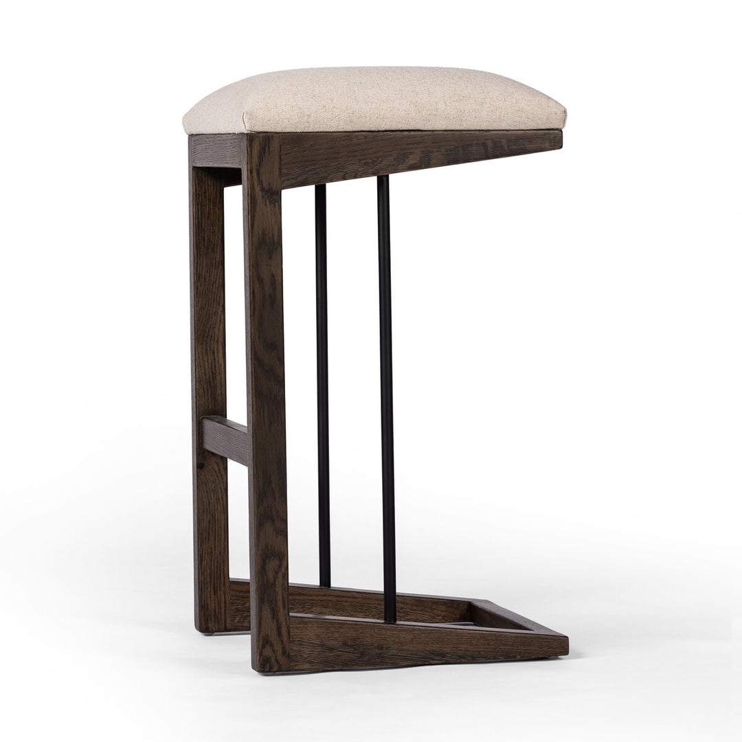 Flynn Bar + Counter Stool - Bar - Sienna Brown Oak