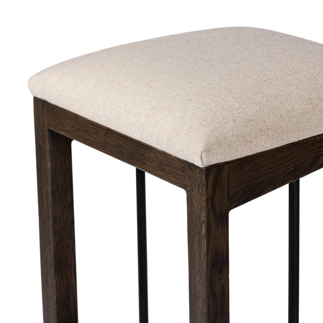 Flynn Bar + Counter Stool - Bar - Sienna Brown Oak